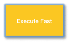 Execute fast. 